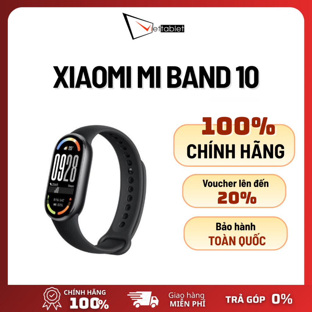 Xiaomi Mi Band 10 - Chính Hãng Mới Nguyên Seal