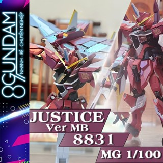[CÓ SẴN] Mô Hình Lắp Ráp MG 8831 Justice Warrior Ver. MB (tặng kèm base + decal nước)
