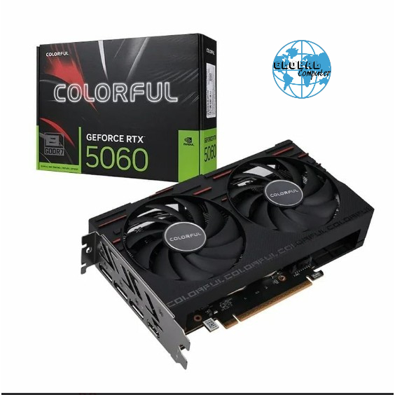 Card màn hình NVIDIA GeForce RTX 5060 Colorful Gaming DUO | 8GB GDDR7, 3840 CUDA