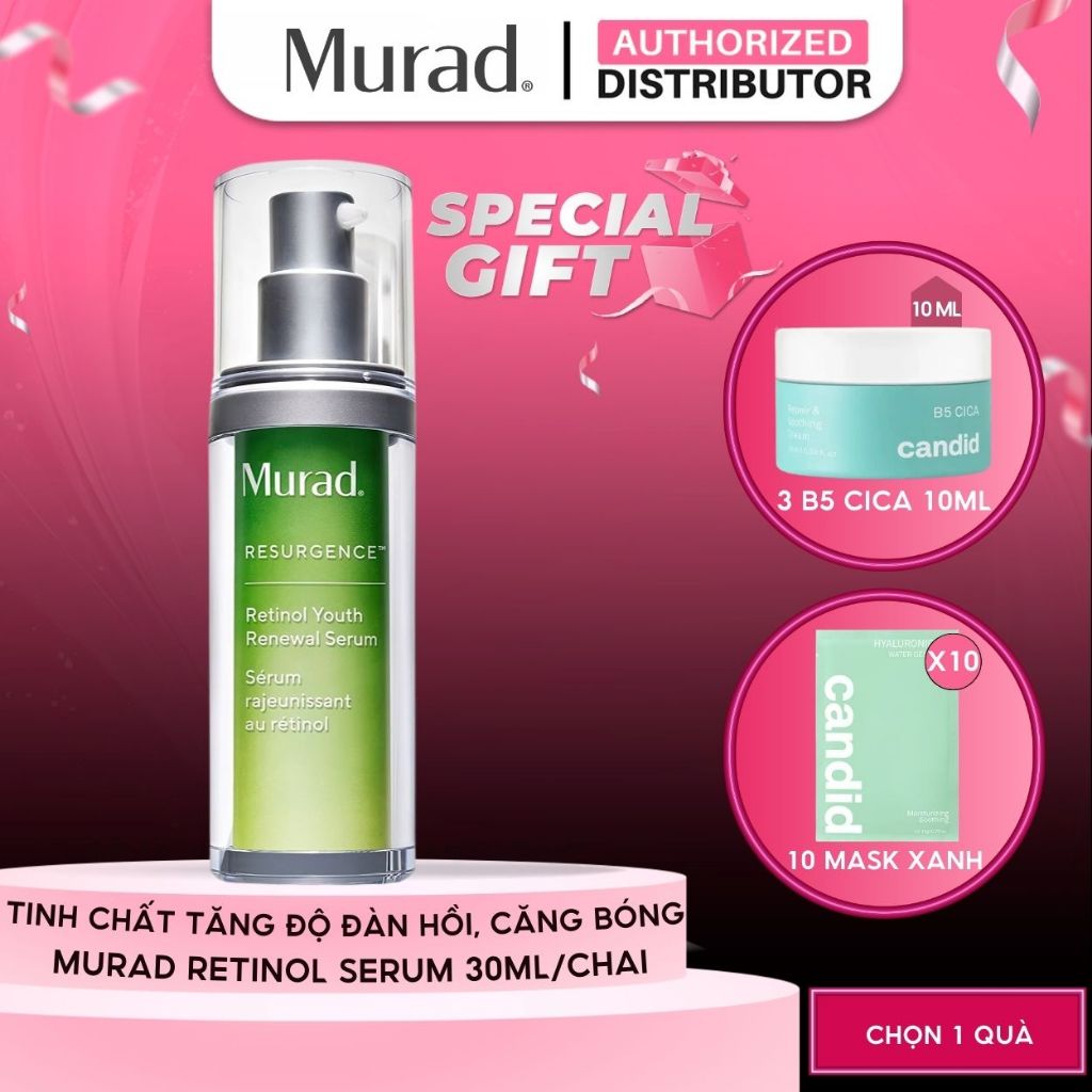 Tinh Chất Retinol Chống Lão Hóa, Tái Tạo Da Murad Retinol Youth Renewal Serum 30ml