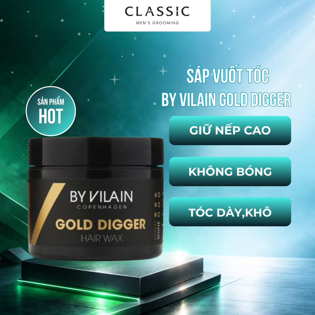 Sáp Vuốt Tóc By Vilain Gold Digger