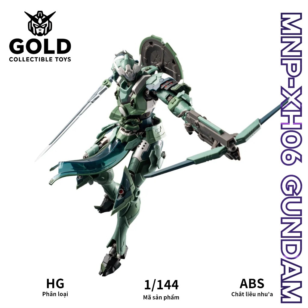 Mô Hình Gundam Motor Nuclear Wei Yuan Type Mô Hình Lắp Ráp Mecha Khung Hợp Kim Phiên Bản Học Viên