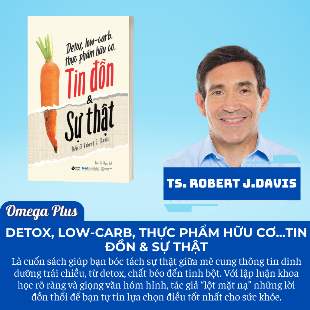 Sách Detox, Low-carb, thực phẩm hữu cơ...Tin đồn & Sự thật