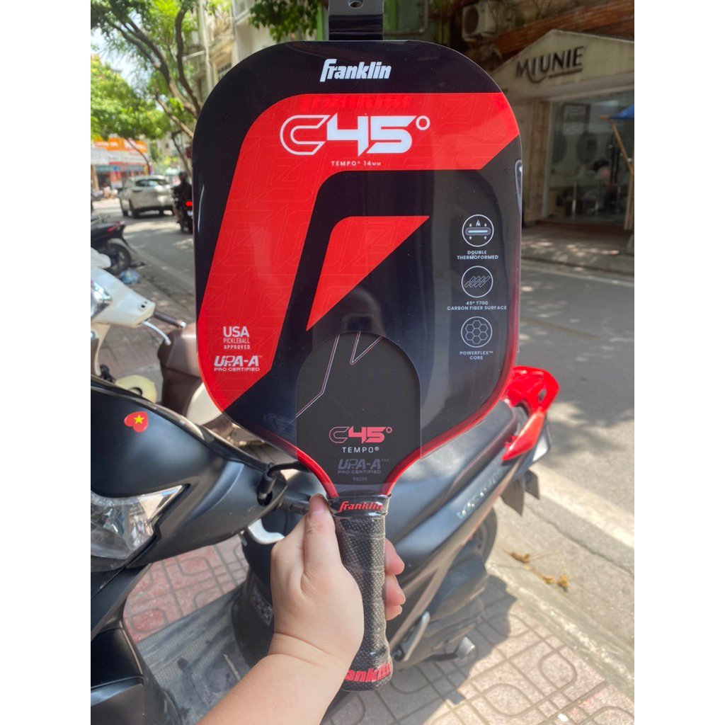 Vợt Franklin C45 Tempo 14-16mm hàng chính hãng