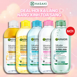 [DAILY] Nước Tẩy Trang Garnier Làm Sạch Sâu Dịu Nhẹ Cho Mọi Loại Da 400ml Hasaki Chính Hãng