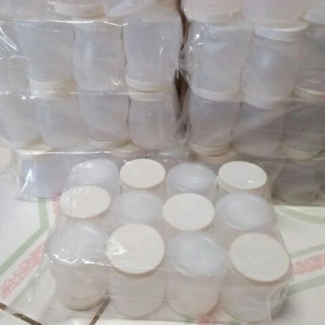 Lốc 12 Hủ Sữa Chua, Yaua 90ml, Hủ Nhựa Tiện Ích