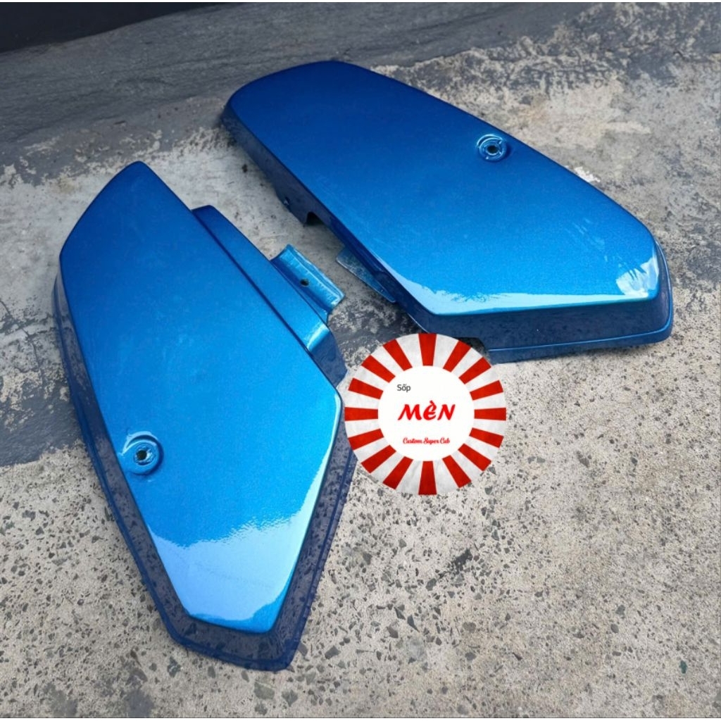 CẶP CỐP (MÀU XANH 82) CHO XE CUB 82, 87, DD70, CUBTOM...