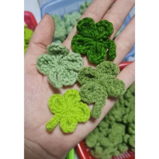 (Giao từ 4 cái hoặc mua kèm sp khác) Móc khóa CỎ 4 LÁ may mắn
