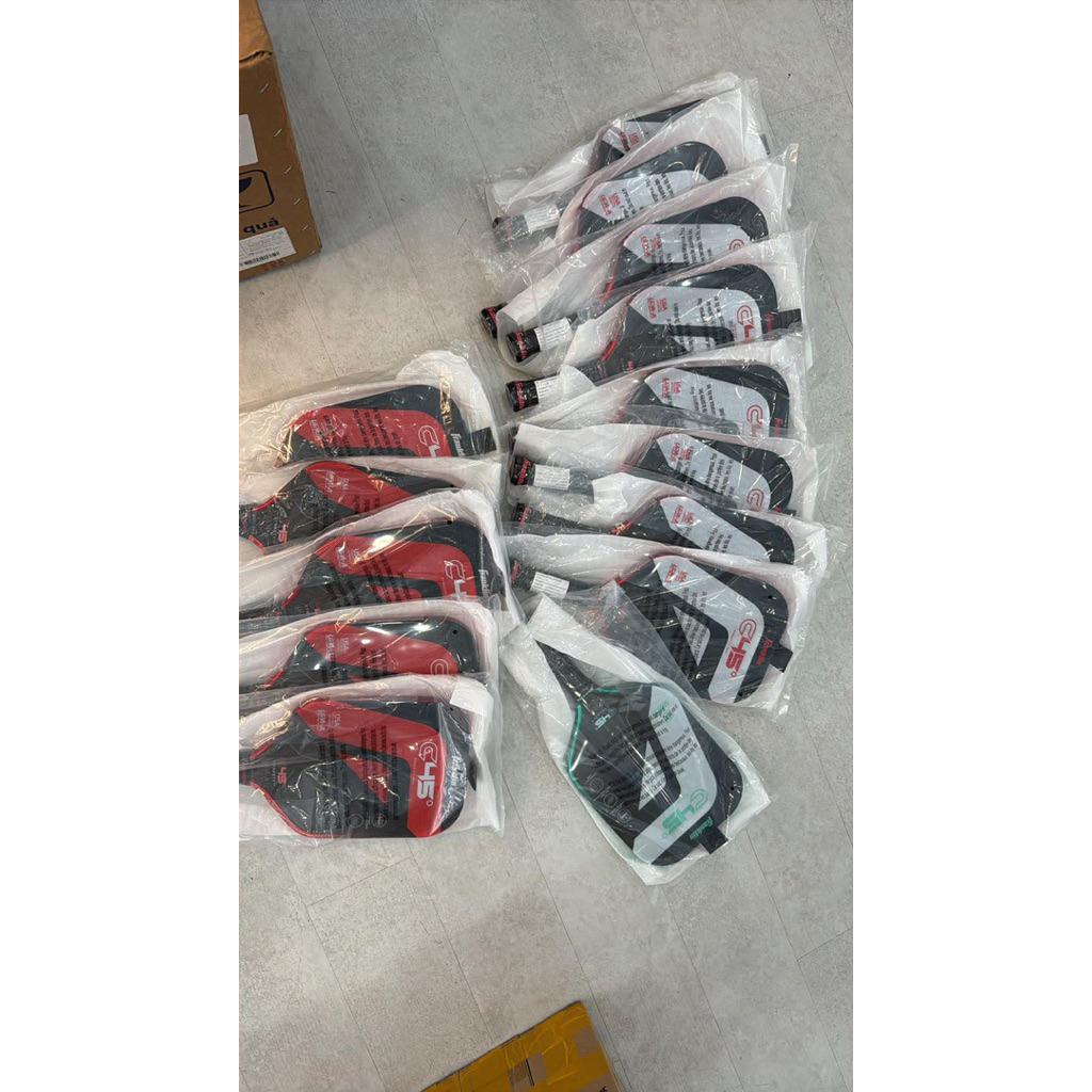 Vợt Franklin C45 Dynasty Xanh - Đỏ 14-16mm Đủ Mã