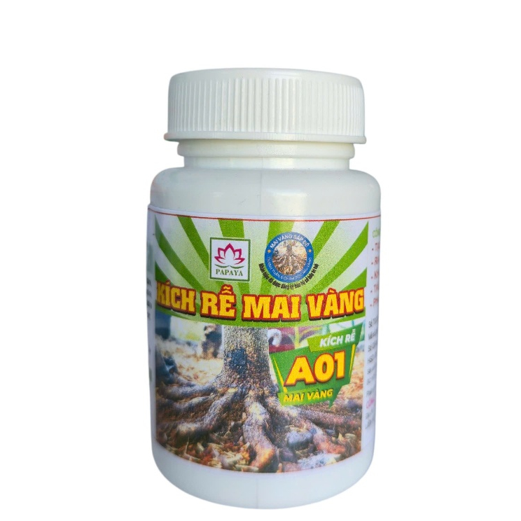 Phân Bón Kích Rễ Mai Vàng A01, Kích Rễ Mạnh, Tạo Đế Nhanh, Tăng Hấp Thụ Dinh Dưỡng