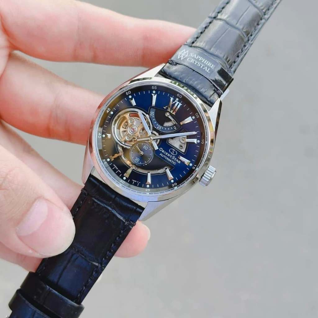 Đồng hồ nam dây da Orient Star Joker Automatic Contemporary Skeleton RE-AV0005L00B RE-AV0005L00Z