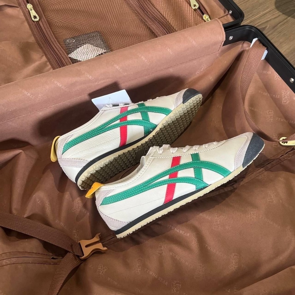 [CHÍNH HÃNG] - Giày Onitsuka Tiger Mexico 66 - White Green - DL408-1684