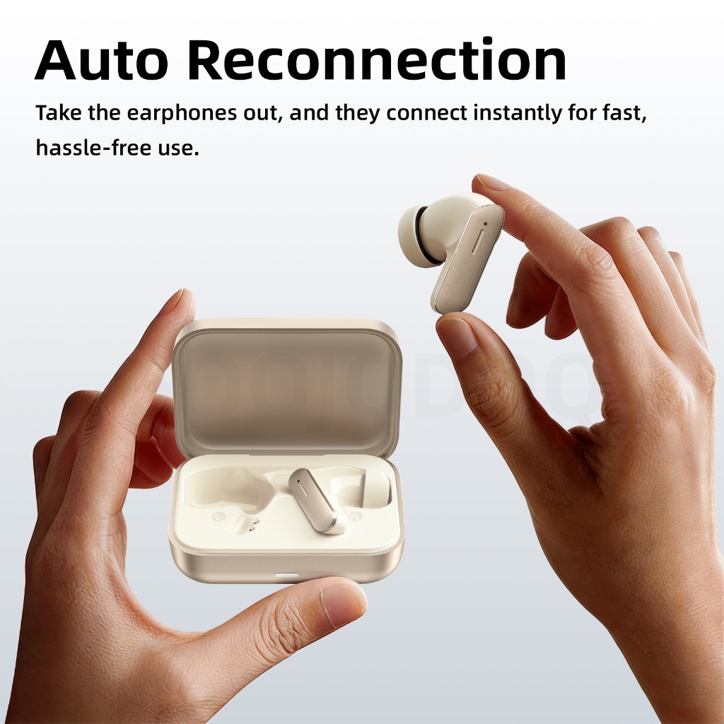 Tai nghe Bluetooth 5.3 không dây Goojodoq Thời lượng pin dài, nhỏ gọn và dễ mang theo | BigBuy360 - bigbuy360.vn