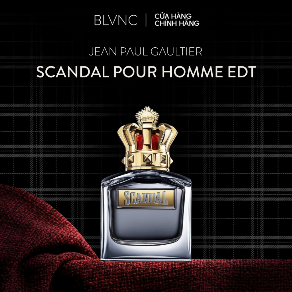 [BLANC] [Hỏa Tốc HCM] Nước hoa nam Jean Paul Gaultier (JPG) Scandal Pour Homme EDT 100ml