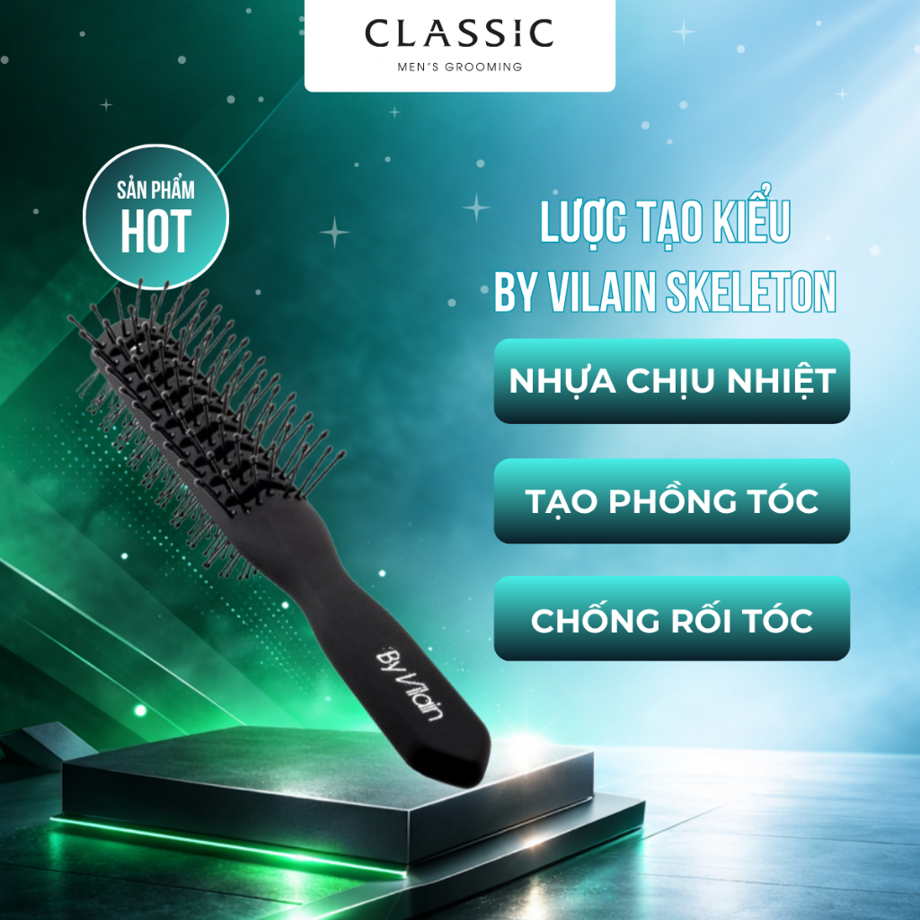 Lược Tạo Kiểu By Vilain Skeleton