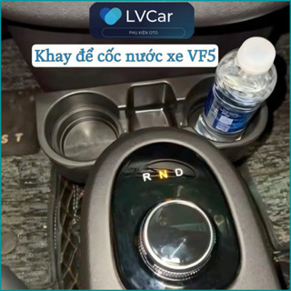 Khay đựng đồ, đựng cốc nước VF5 chất liệu nhựa tiện lợi thiết kế theo xe