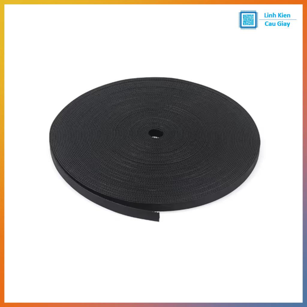 Dây đai truyền động hở GT2 rộng 6mm, 10mm ( giá 1 mét)