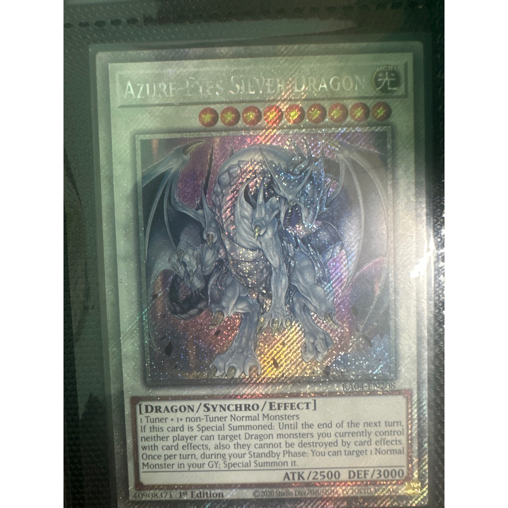 bài yugioh: azure-eyes silver dragon