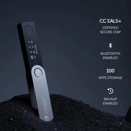 Ledger Nano X – Ví Cứng Crypto Bluetooth Chính Hãng, Mới 100%, Chưa Mở Hộp, Bảo Mật Cao