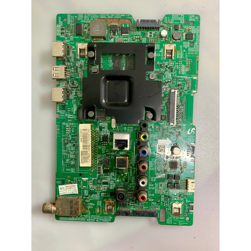 Bo main boar mạch linh kiện tivi tv Samsung Ua32N4300ak  ua32N4300 32N4300 nguồn, xử lý chung chính 