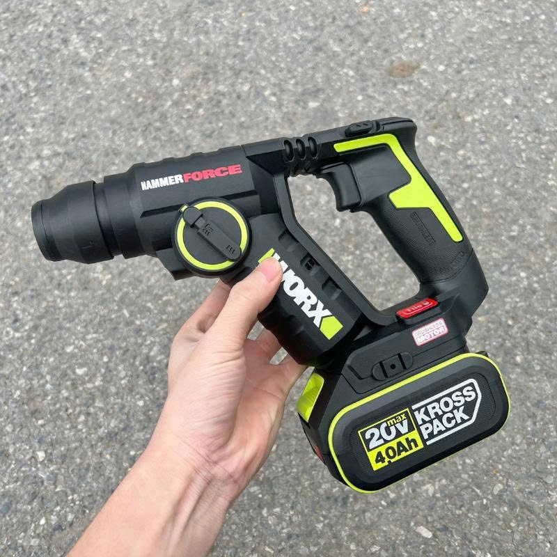Máy khoan đục bê tông dùng pin 20V Worx WU380S.9
