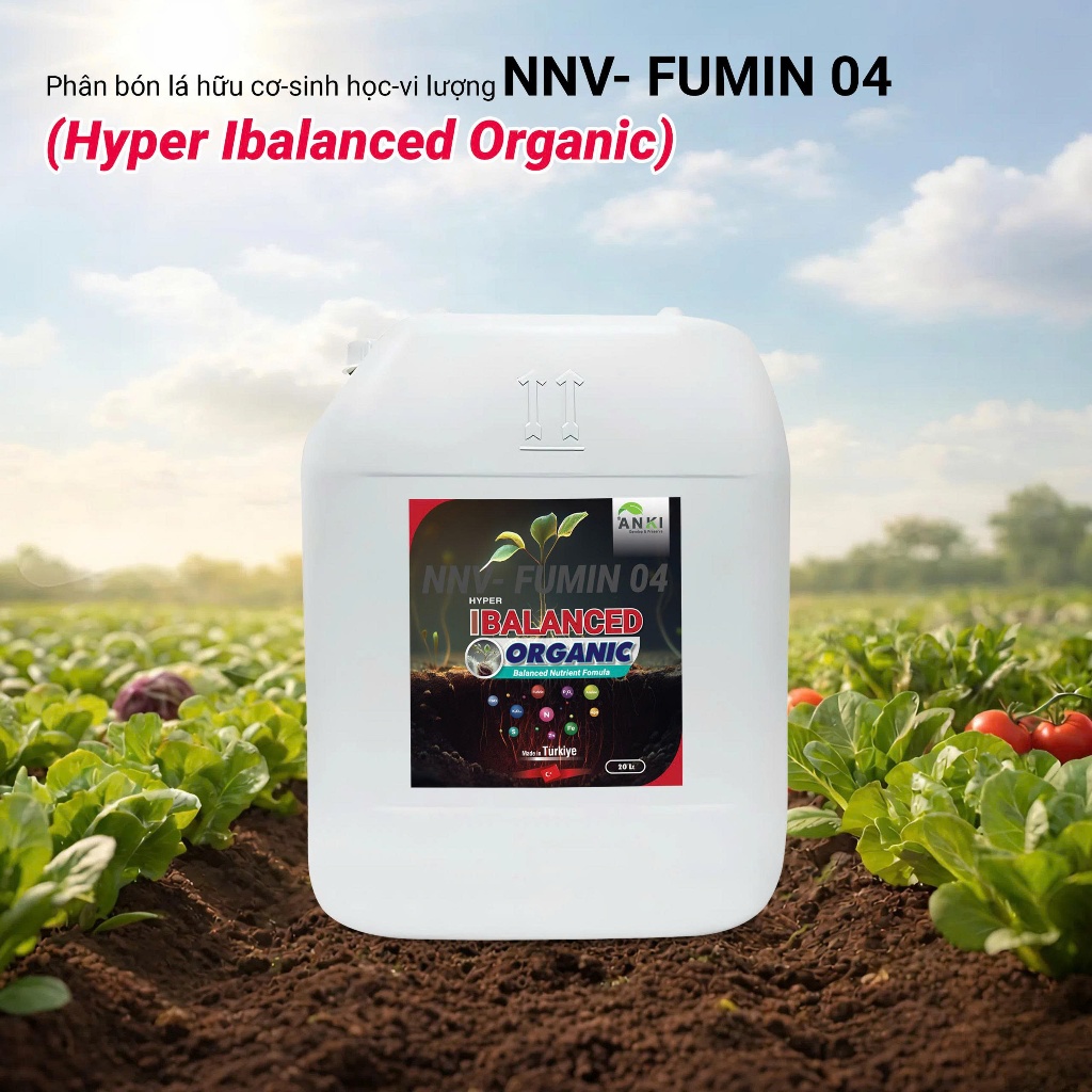 Can phân bón Hyper IBalanced 20 Lít nhập khẩu nguyên đai, nguyên kiện từ Châu ÂU Dinh dưỡng hữu cơ c