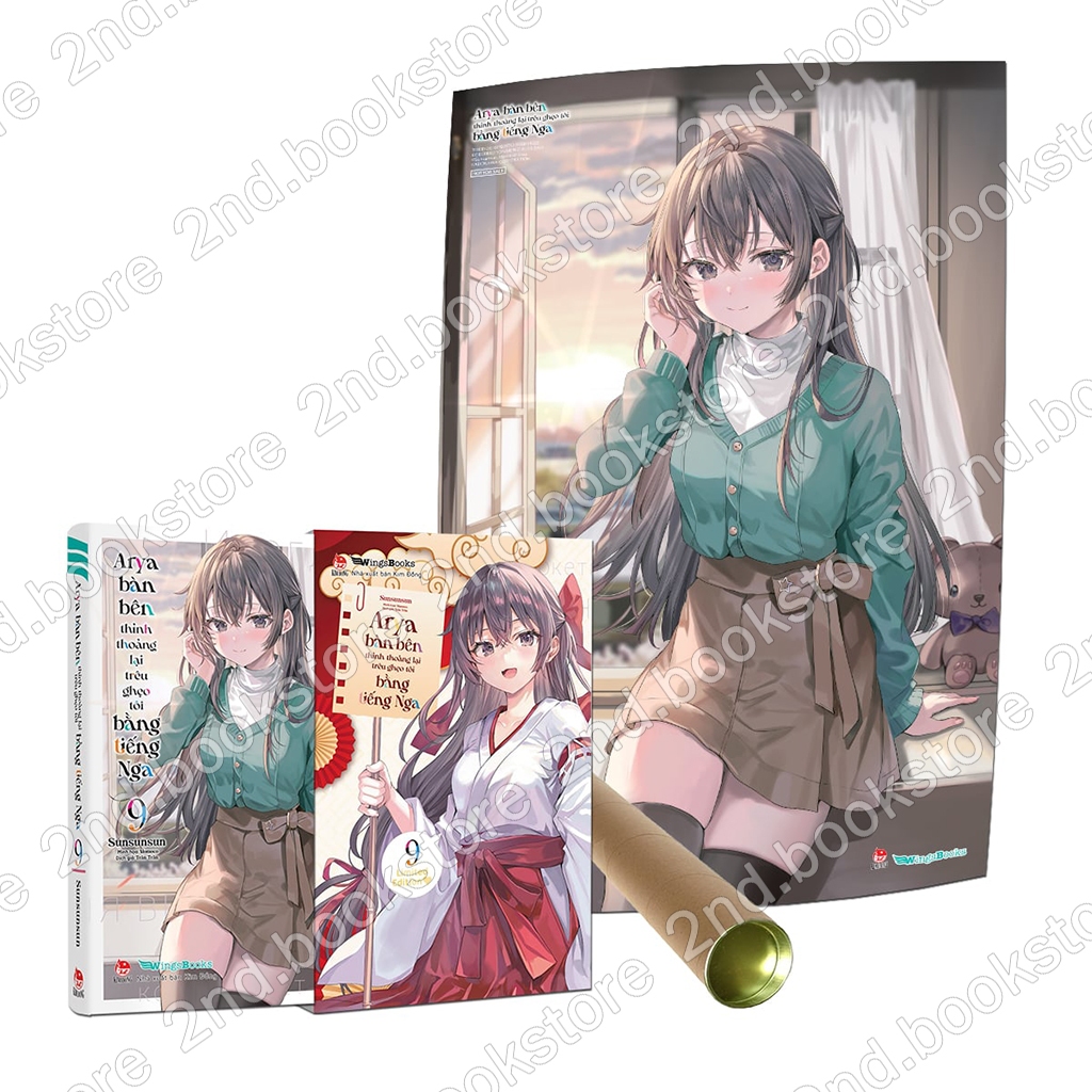 Truyện - Arya Bàn Bên Thỉnh Thoảng Lại Trêu Ghẹo Tôi Bằng Tiếng Nga (Light Novel)