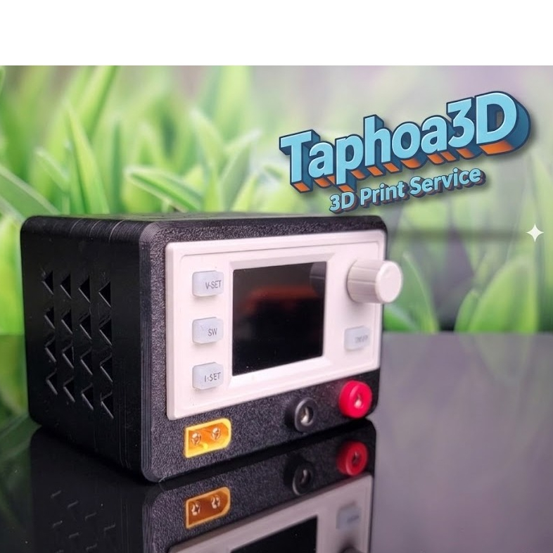 Vỏ máy SK120X in 3D cao cấp – Hộp điều chỉnh điện áp di động 120W (Chỉ vỏ, không linh kiện)