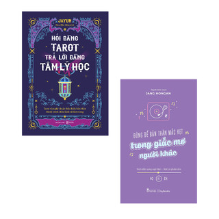 Sách - Combo 2 Cuốn: Hỏi Bằng Tarot, Trả Lời Bằng Tâm Lý Học + Đừng Để Bản Thân Mắc Kẹt Trong Giấc Mơ Người Khác
