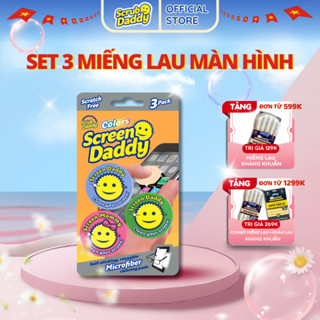 Miếng lau màn hình cho điện thoại, ipad, kính,... Screen Daddy Colors Microfiber