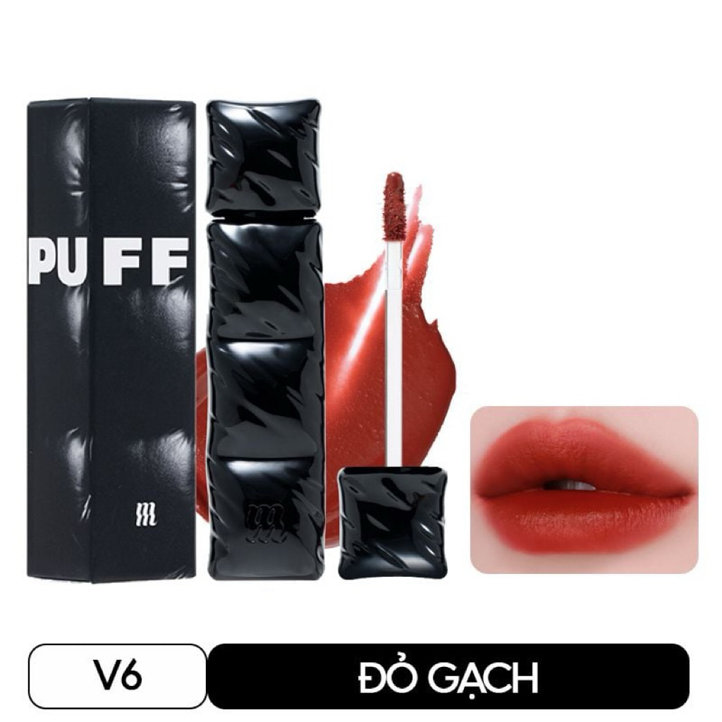 ( V6 Puffer ) Son kem lì Merzy The First Velvet Tint V6 Firenze Negrori