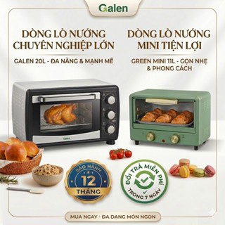 Lò Nướng Điện Đa Năng Galen 11L-20L, Nướng Gà Nguyên Con, Nướng Bánh, Hâm Nóng Thức Ăn Dễ Dàng (BẢO HÀNH 12 THÁNG)