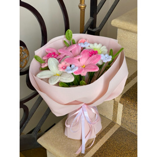 Bó hoa kẽm nhung handmade quà tặng sinh nhật, quà tặng tốt nghiệp