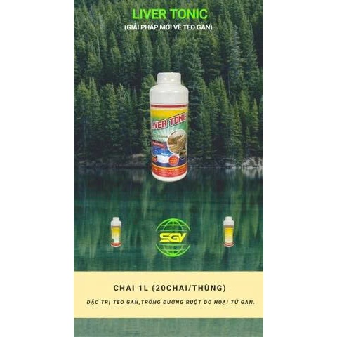 LIVER TONIC - CHỐNG TÔM TEO GAN, TRỐNG RUỘT DO HOẠI TỬ GAN