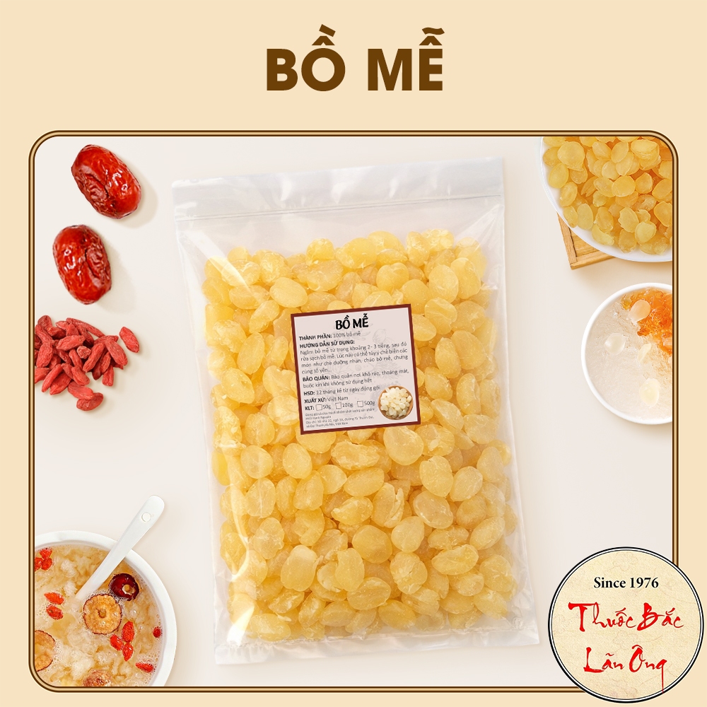 Bồ mễ Vân Nam 1kg, tuyết liên tử, hạt vàng, thơm, dẻo, nguyên liệu nấu chè dưỡng nhan - Lãn Ông
