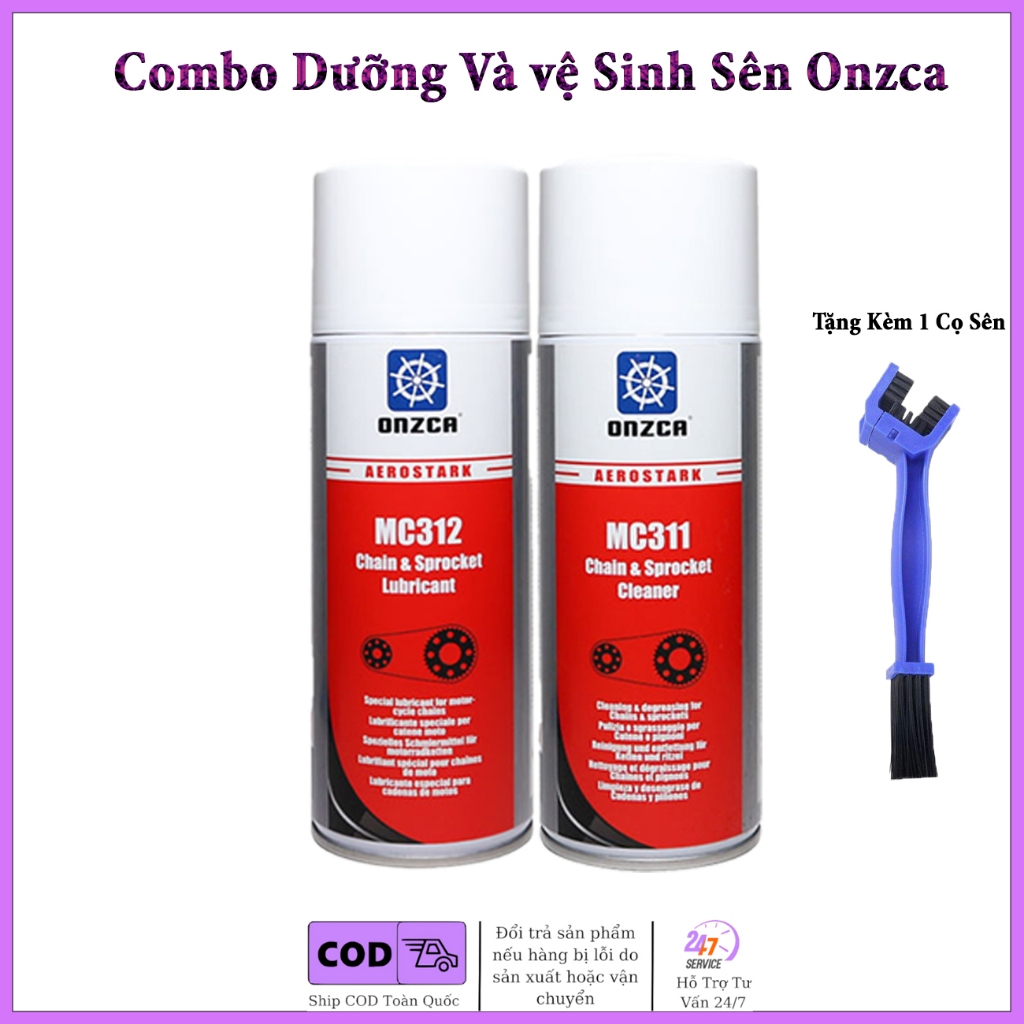 Combo Dưỡng Và Vệ Sinh Sên Onzca - Tặng 1 Cọ Sên 3D