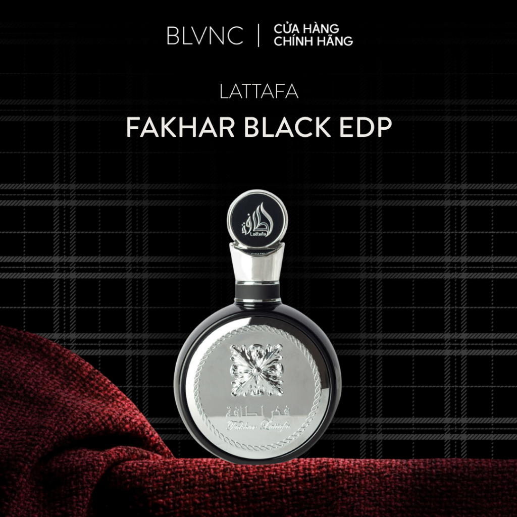 [BLANC] Nước hoa nam Pride of Lattafa Lattafa Fakhar Black - 100ml