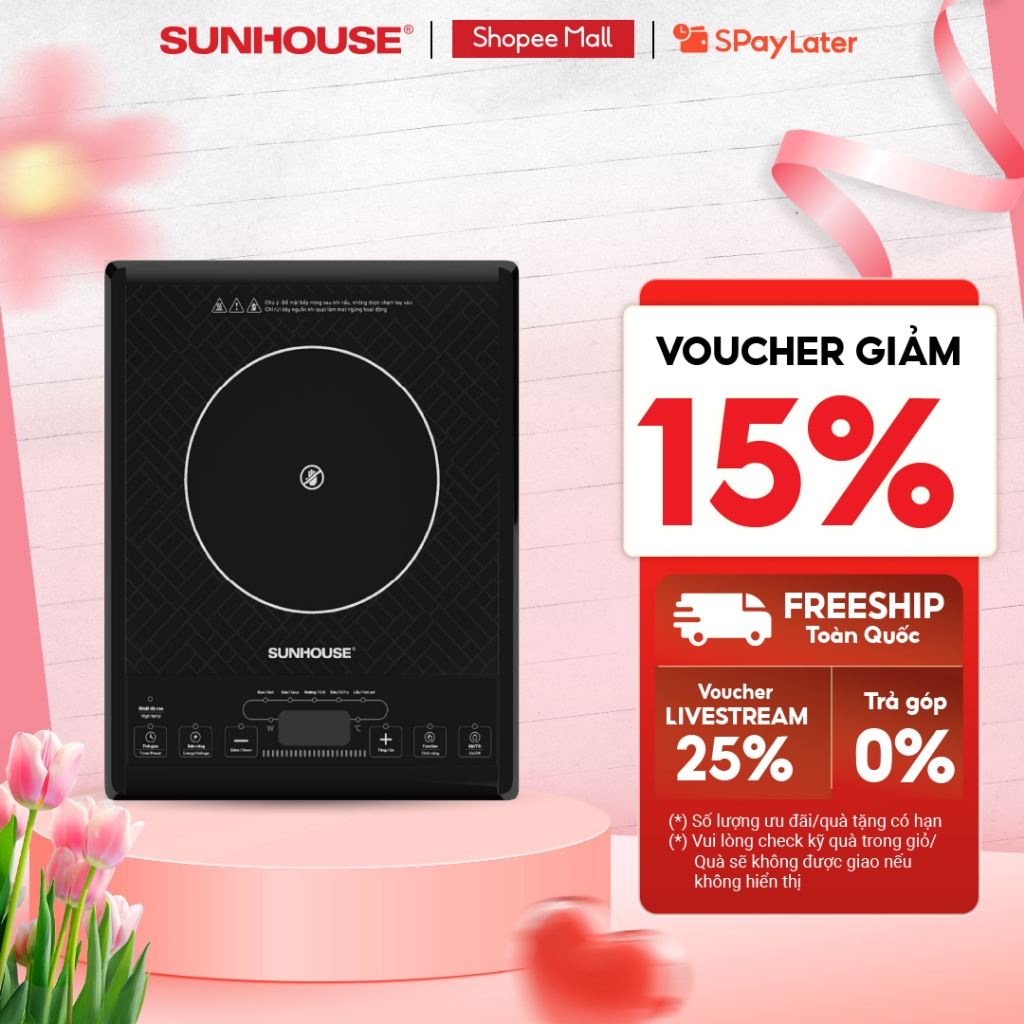 Bếp Hồng Ngoại Đơn Sunhouse Shd6011 2000W