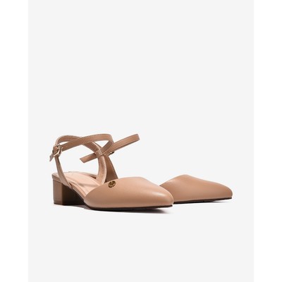[Mẫu mới] Sandal Cao Gót Đông Hải Đế Vuông Đính Logo - S81V1
