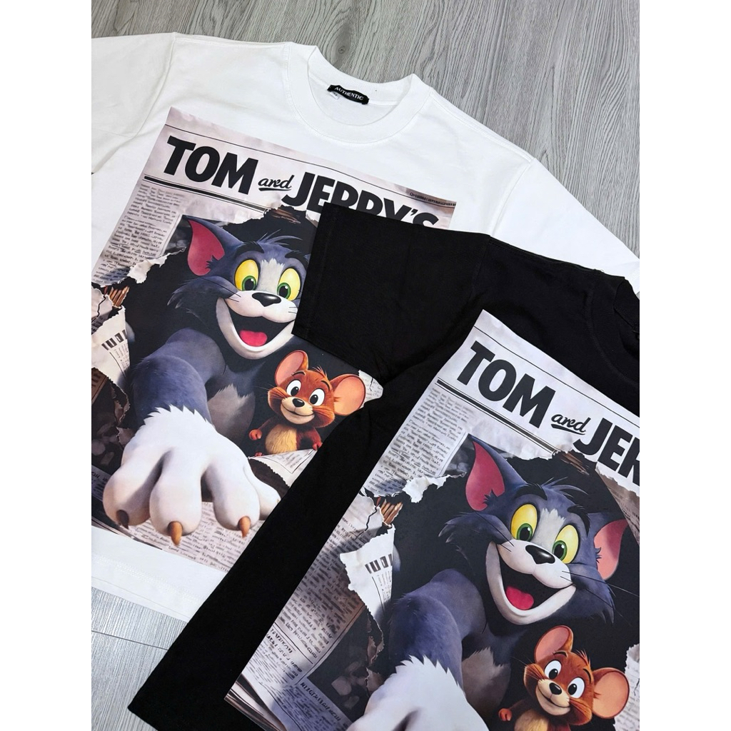 Áo thun Tom and Jerry hàng loại 1 vải đẹp
