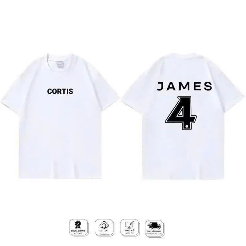 áo cortis , áo James cortis - áo tên và số James nhóm nhạc kpop
