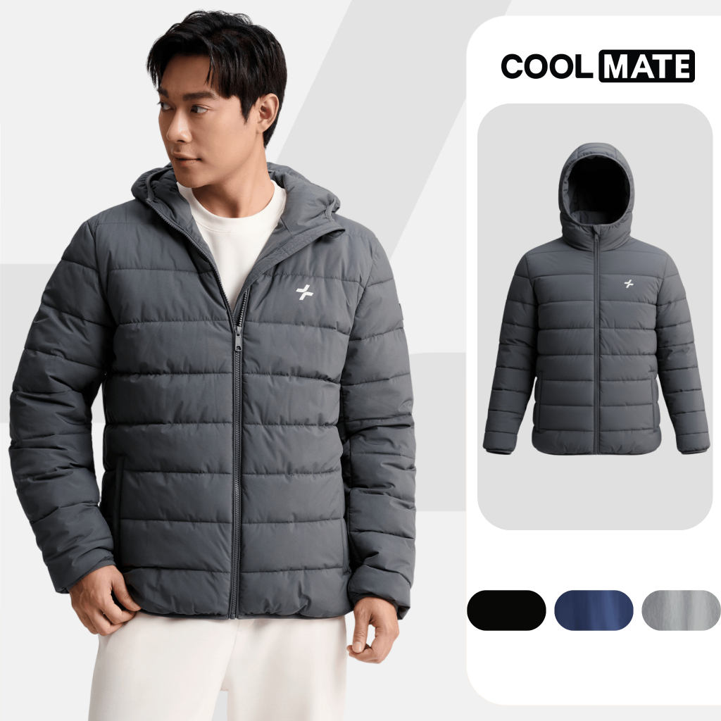 [XẢ SỐC]Áo phao nam dày Ultrawarm Puffer có mũ II giữ ấm chắn gió, Áo khoác thu đông siêu ấm Coolmate | BigBuy360 - bigbuy360.vn