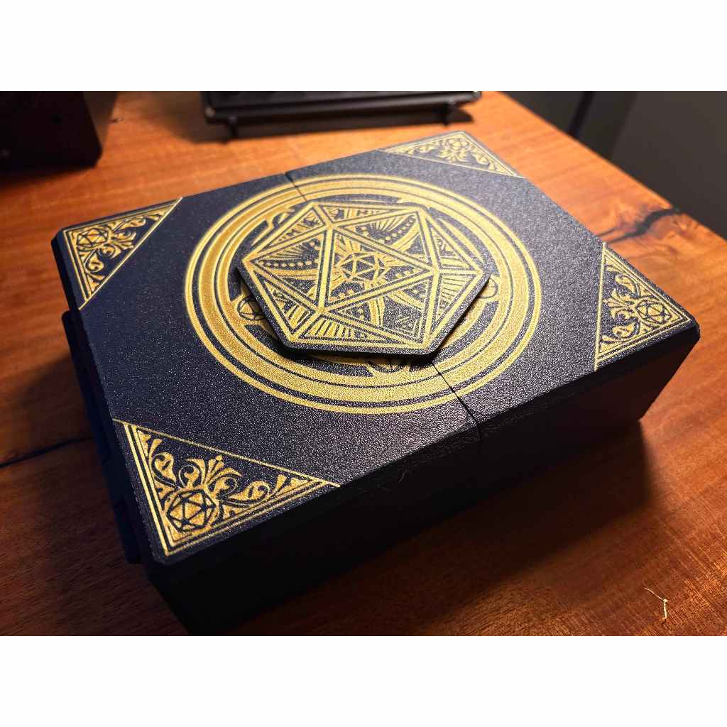 DnD Box Basic v3 - LabRat3D - Hộp Đựng Xúc Xắc Dungeons & Dragons RPG – DnD Player Kit Board Game