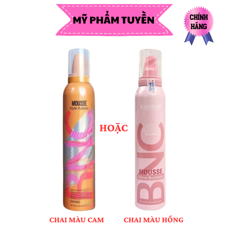 Mousse tạo kiểu tóc BNC Karseell giữ nếp
