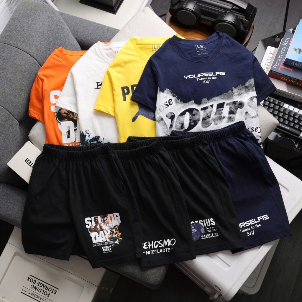 BH2606 BH2613 Bộ cotton  BT BG LH Kids Jamikids in hình