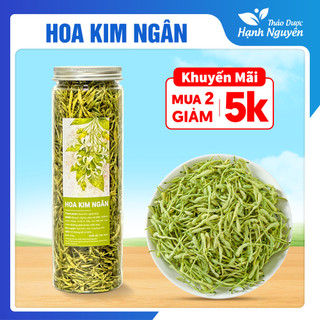 Hoa Kim Ngân Thượng Hạng 100g, loại cao cấp, nụ đều, thơm nhẹ, dùng làm trà giải nhiệt