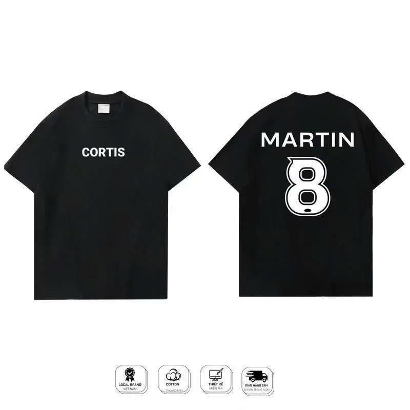áo cortis , áo martin cortis - áo thun cortis in tên thành viên martin