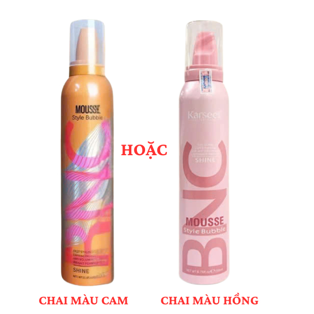 Mousse tạo kiểu tóc BNC Karseell giữ nếp