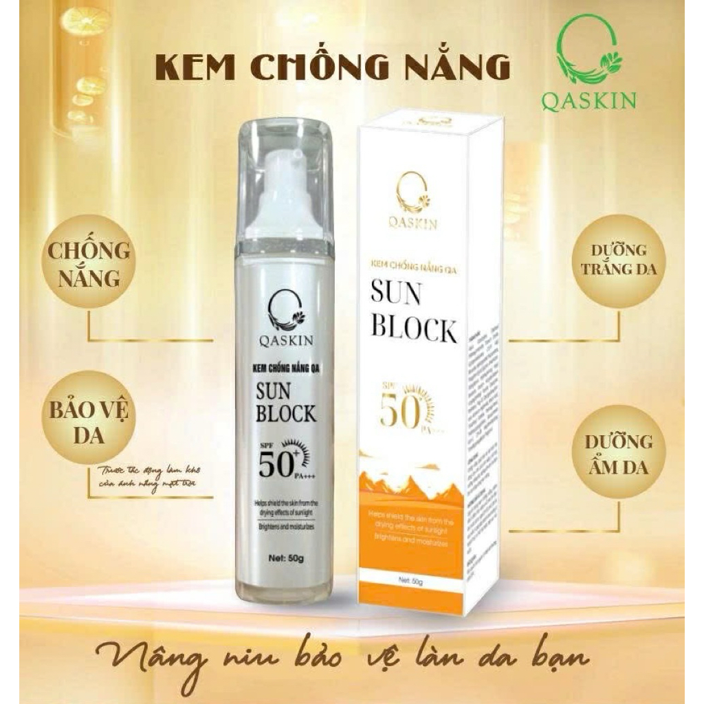 KEM CHỐNG NẮNG QASKIN