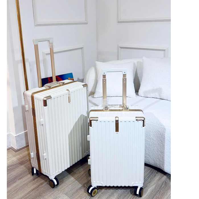 vali khung nhôm khóa sập Premium  KHUNGNHÔM CAO CẤP Sata korea ( CHỐNG BỂ VỠ,CHỐNG RẠCH MÓC HÀNH LÝ)